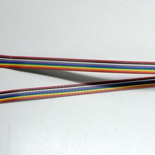 Ribbon cable with 6 connectors