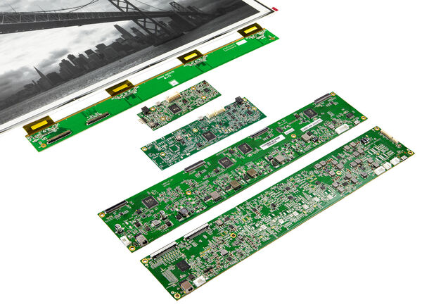 Easy control for large format E Ink papers Easy control for large format E Ink papers