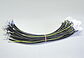Wire harnesses with protecting tube