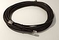 5 M round cable with RJ-10 connectors