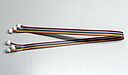 Ribbon cable with 6 connectors