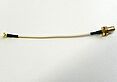 Coaxial cable RG178 with SMA- and MMCX-connector