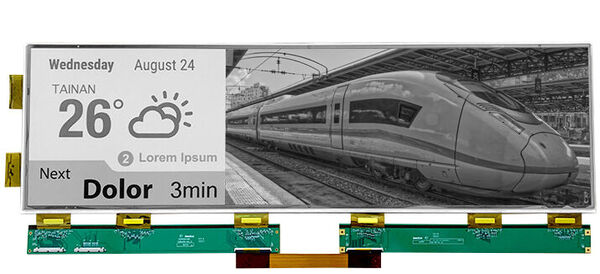 28,0" monochrome E-Paper-Display 28,0" monochrome E-Paper-Display