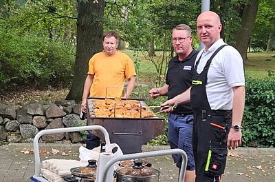 Ein großes Dankeschön an unsere "Grillmeister" Ein großes Dankeschön an unsere "Grillmeister"