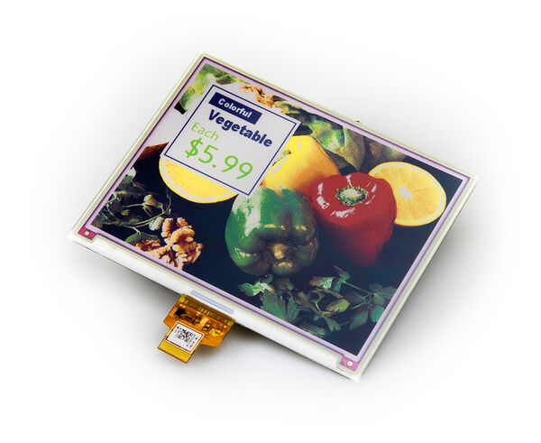 E Ink Farbdisplay: AC057TC1 E Ink Farbdisplay: AC057TC1