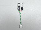 Wires on diodes