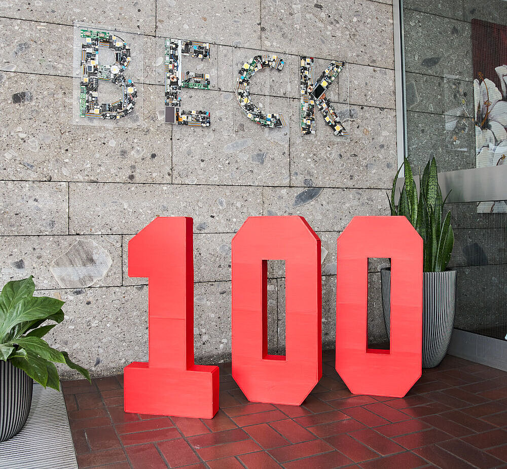 100 Jahre Firmengruppe BECK 100 Jahre Firmengruppe BECK