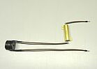Air coil with resistor