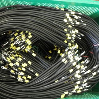 High voltage wires