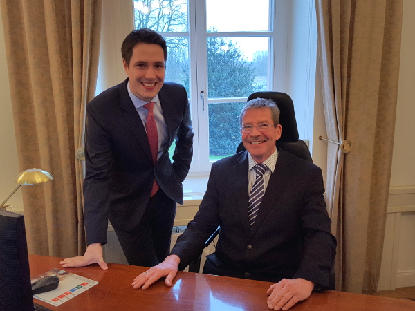 Nikolas Loebenberger und Dr. Dieter Beck.